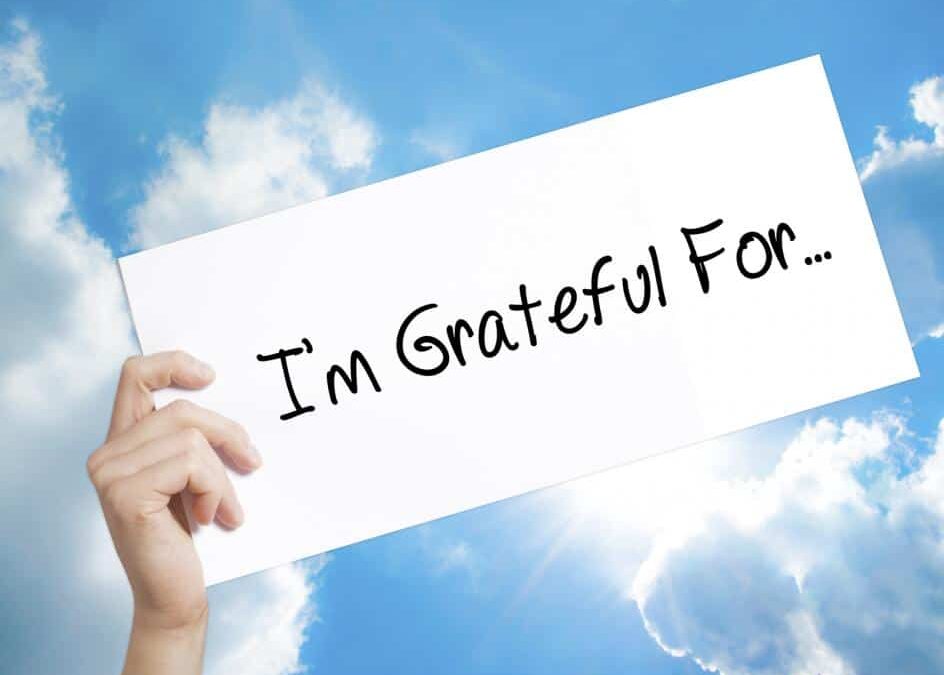 Keeping an “Attitude of Gratitude”